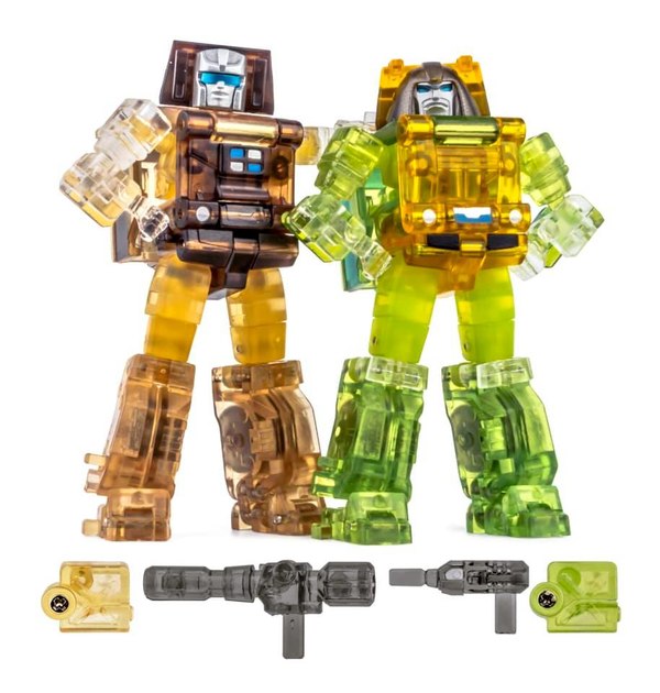 Image Of New Age Toys H19t & H20t Vanilla Ice Set Clear Hogan Brawn And William Bonney Set  (1 of 15)